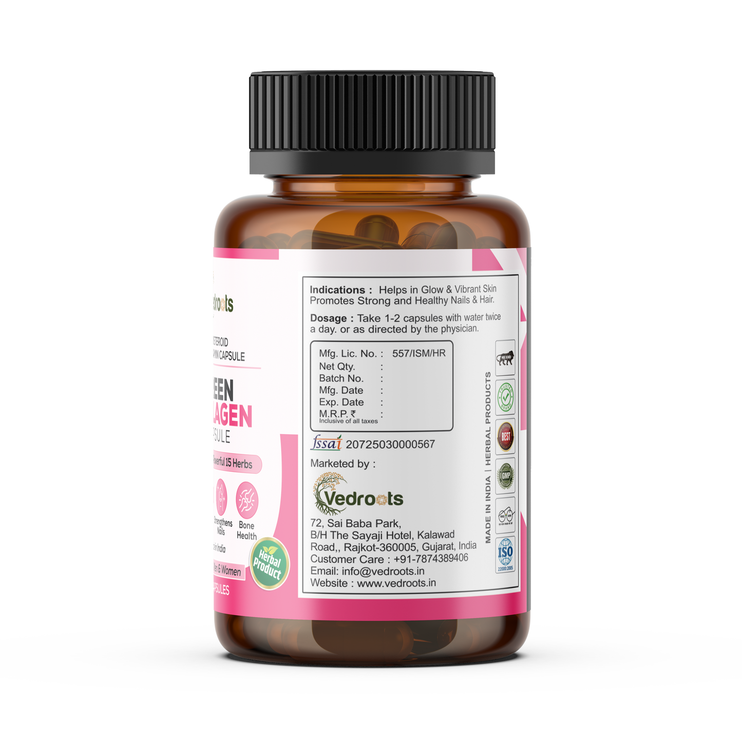 🟢 Green Collagen Capsule