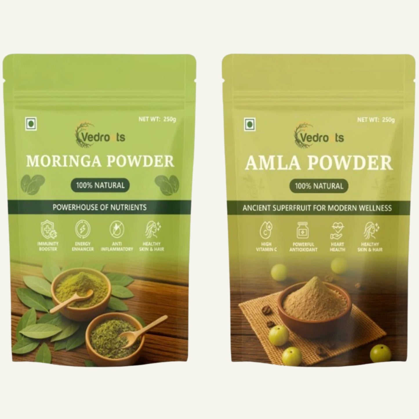 Immunity Boost Combo - Naturally strengthen your body’s defenses with the powerful duo of Amla and Moringa