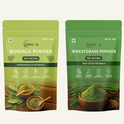 Super Greens Combo - Fuel your day with nature’s most powerful green duo