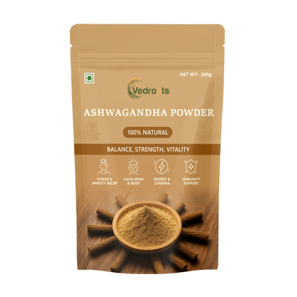 Ashwagandha (Withania Somnifera) - Natural Stress Relief & Immunity Booster
