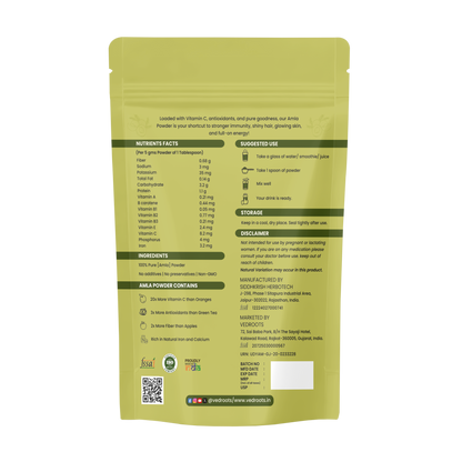 Amla Powder – Natural Source of Vitamin C & Antioxidant Support