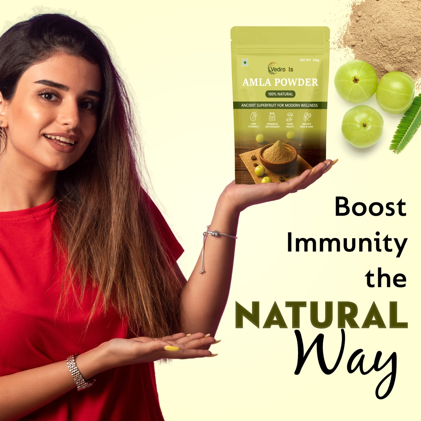 Amla Powder – Natural Source of Vitamin C & Antioxidant Support