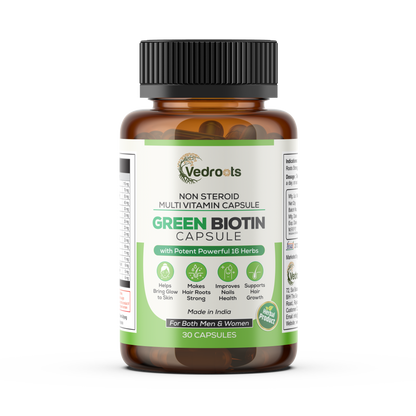 🟢 Green Biotin Capsule