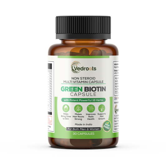 🟢 Green Biotin Capsule