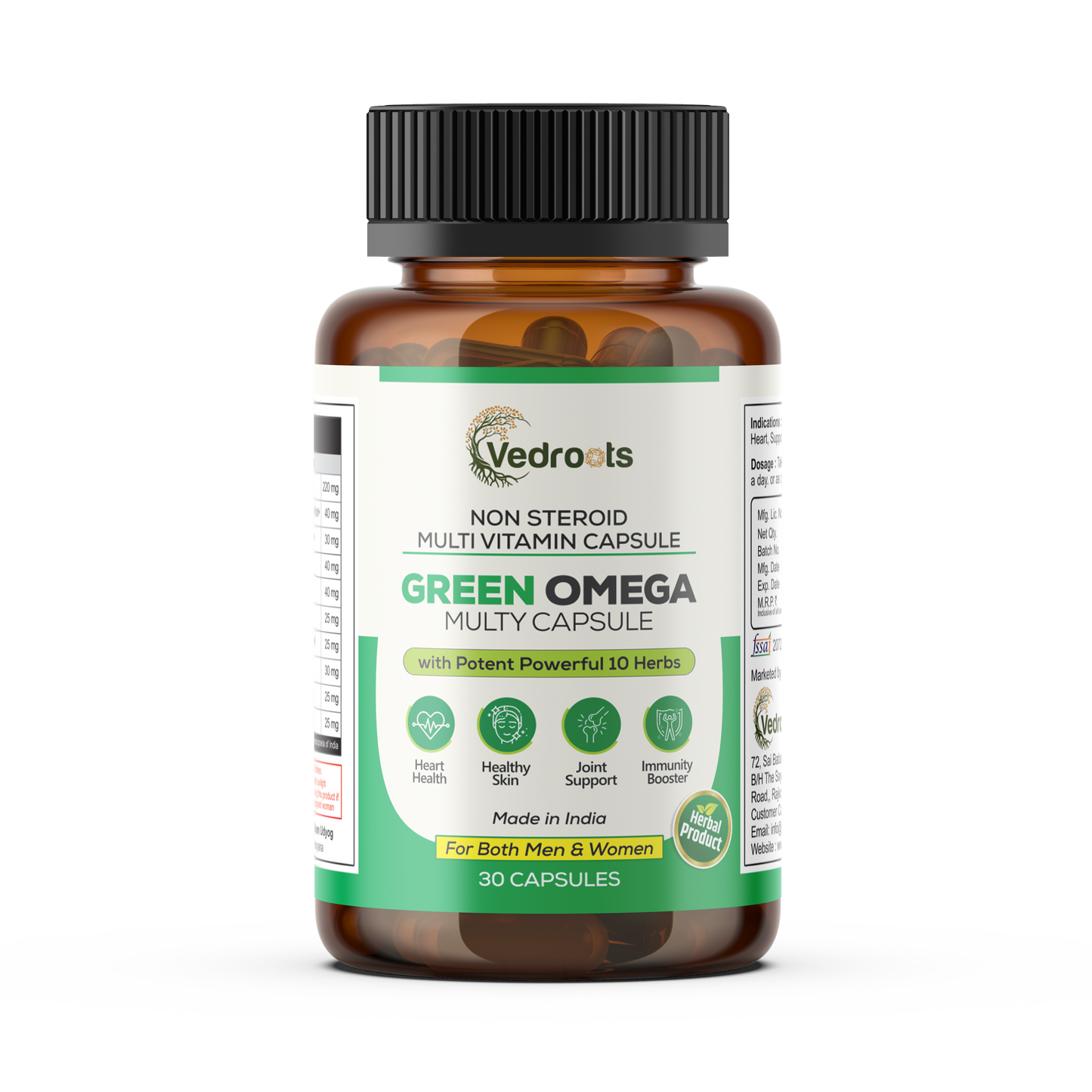 🟢 Green Omega Multi Capsule