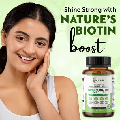 🟢 Green Biotin Capsule