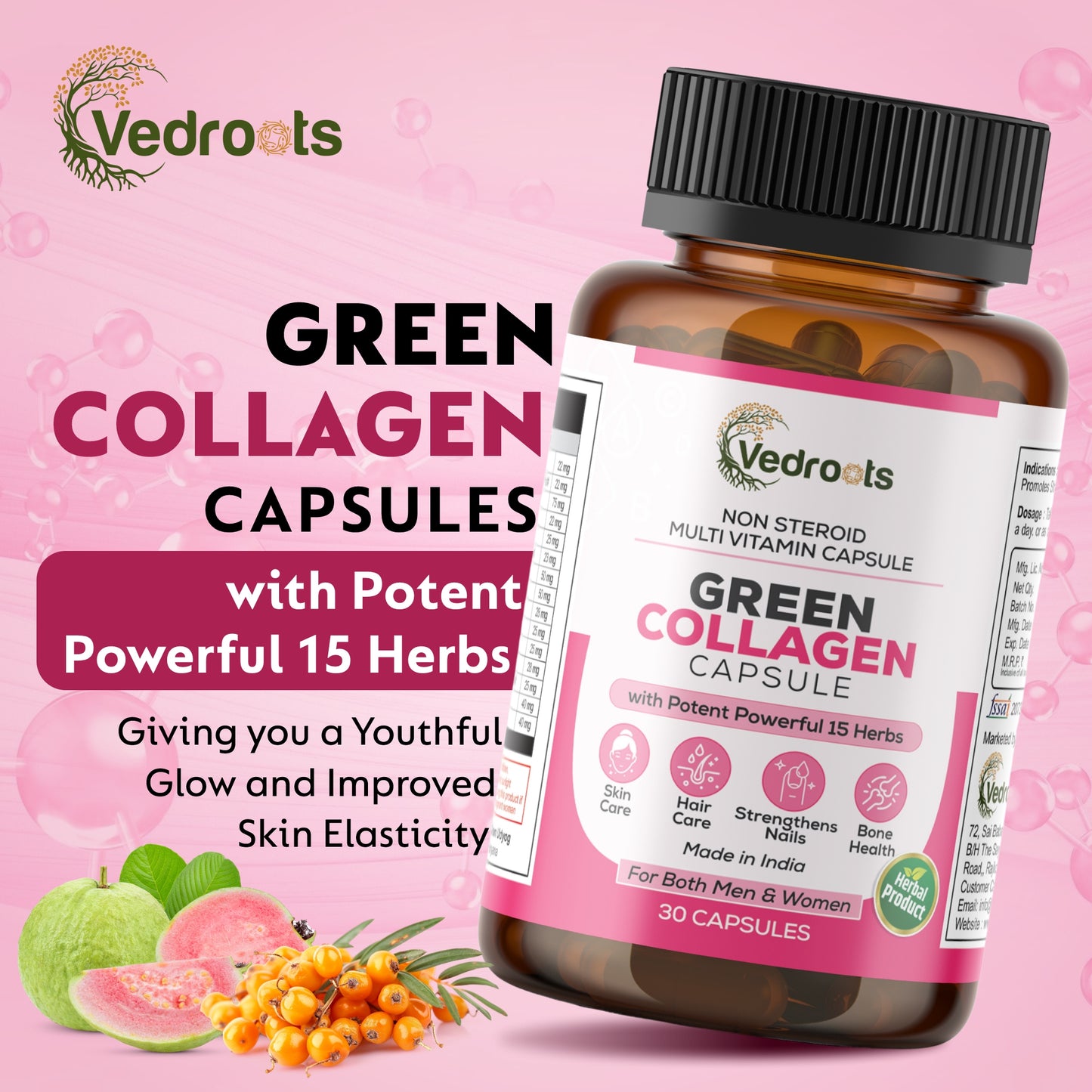 🟢 Green Collagen Capsule