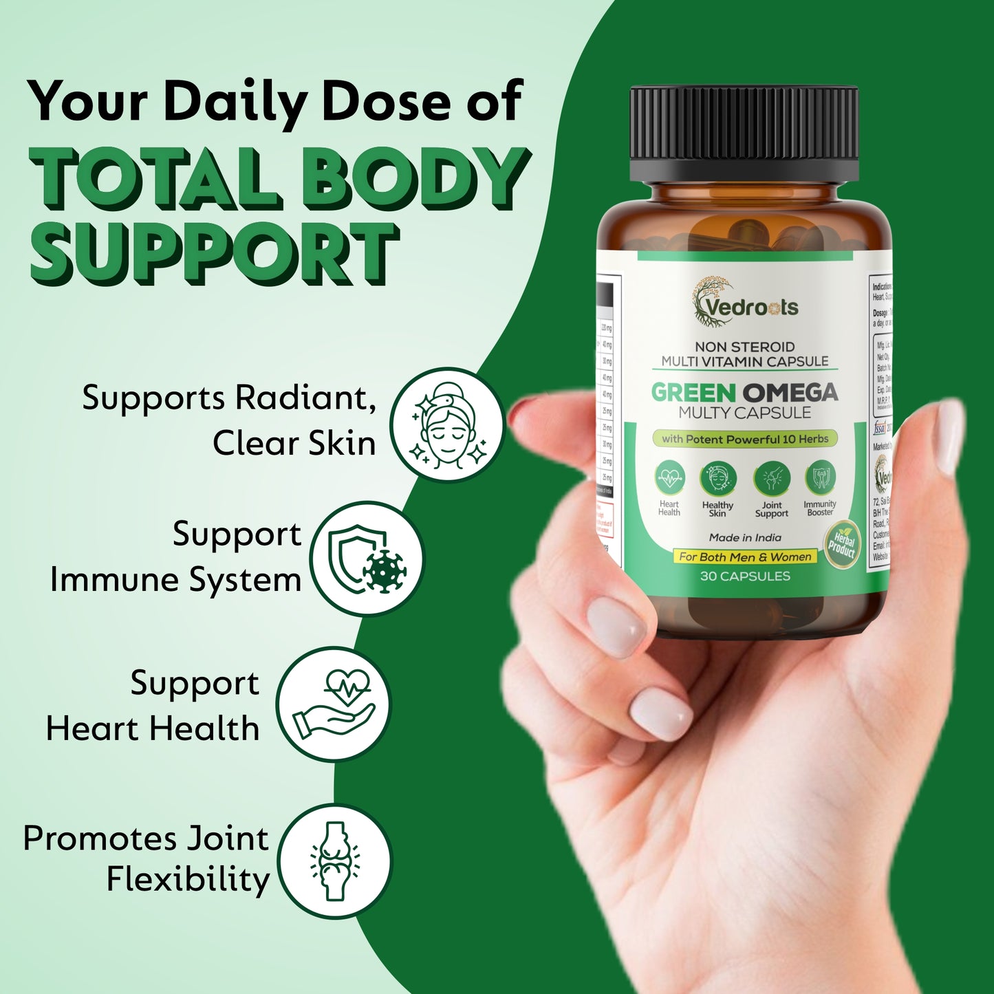 🟢 Green Omega Multi Capsule