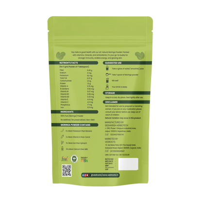 Moringa Powder – Superfood for Energy, Detox & Nutrient Support