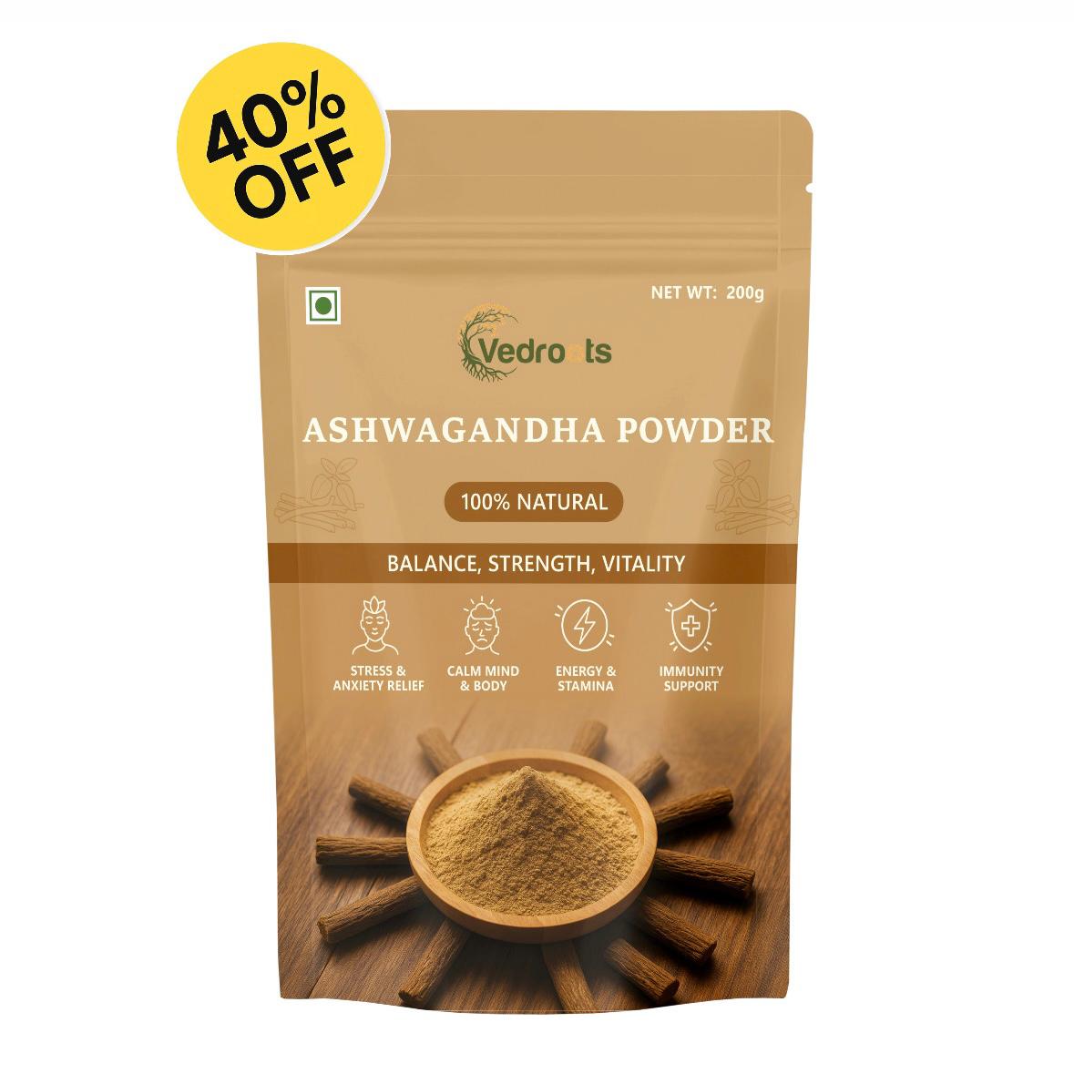 Ashwagandha (Withania Somnifera) - Natural Stress Relief & Immunity Booster