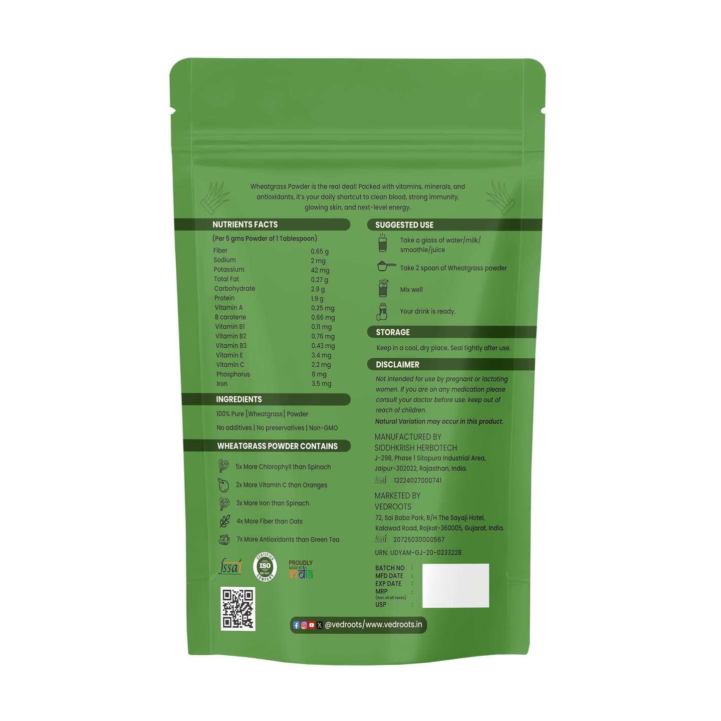 Wheatgrass Powder: The Green Fuel for Detox, Energy & Immunity